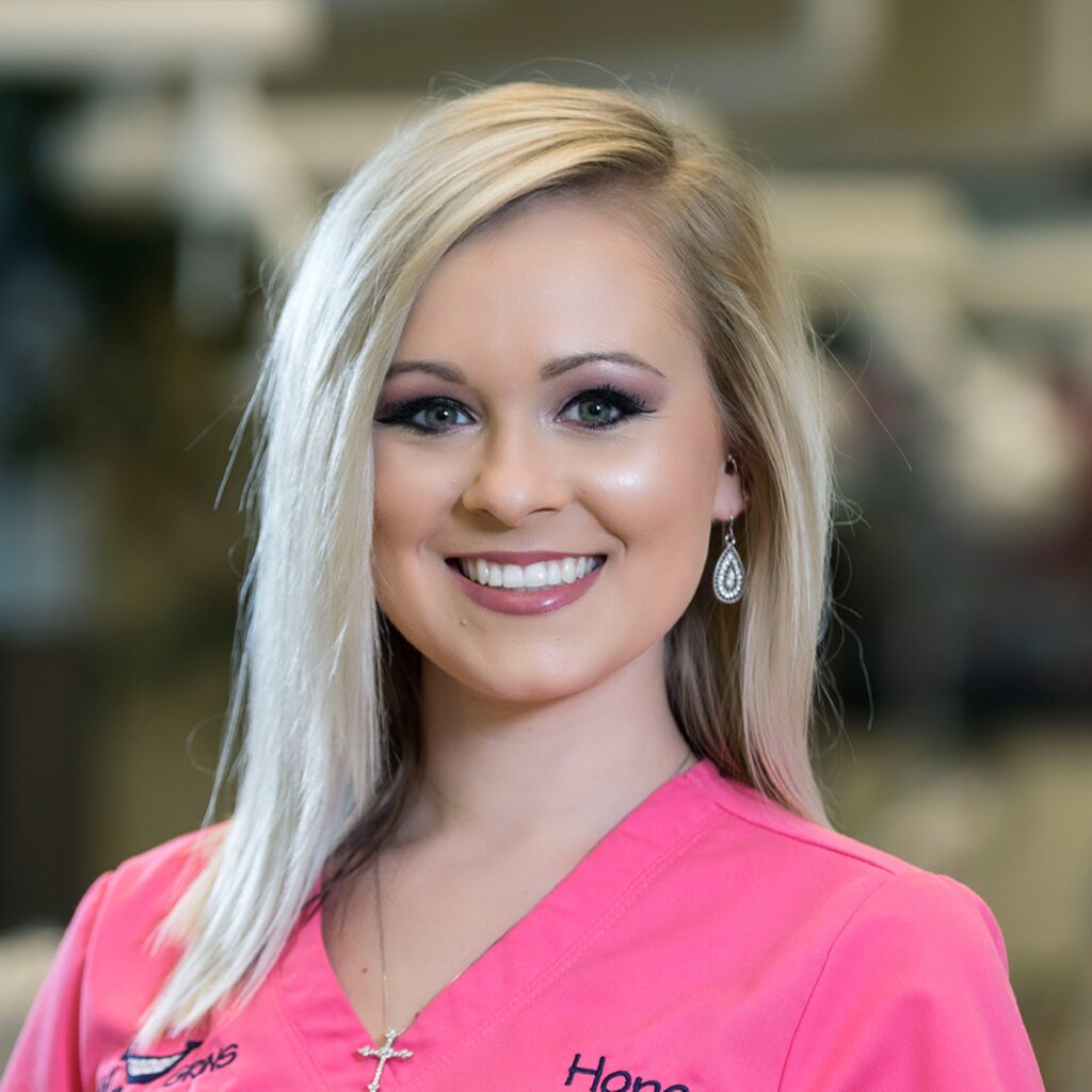 team member Hope from Just for Grins Orthodontics